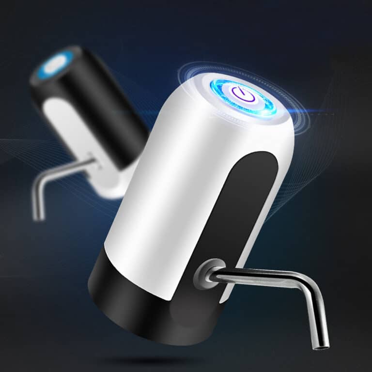 Touch rechargeable water dispenser