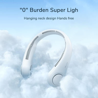 Neck Fan Portable Bladeless Hanging Neck 600mAh Rechargeable